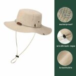 Chapeau D'extérieur - Séchage Rapide Et Confortable - Respirant - Protection Solaire - Beige