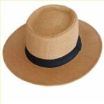 Chapeau De Soleil Unisexe - Large Bord - Élégant et Pratique  - Marron