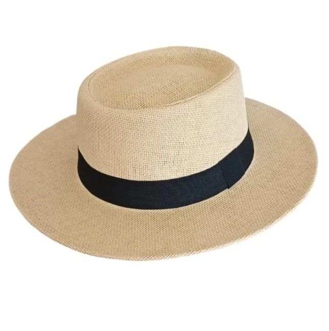 2026/04/1000120303.jpg Chapeau De Soleil Unisexe - Large bord - Élégant et Pratique - Été - Beige Clair Naturel – Image 1