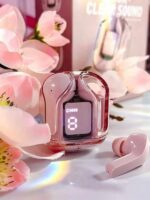 Écouteur Bluetooth BT-35 – Affichage Numérique – Sans fil – Réduction du Bruit - Avec Étui En Silicone Cadeau – Image 10