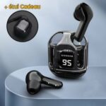 Écouteur Bluetooth BT-35 – Affichage Numérique – Sans fil – Réduction du Bruit - Avec Étui En Silicone Cadeau – Image 7
