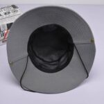 Chapeau De Seau Femme Et Homme - Protection Solaire Extérieure - Respirant - Pliable - Rayé Décontracté - Doux - Vert – Image 5