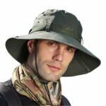 Chapeau De Seau Femme Et Homme - Protection Solaire Extérieure - Respirant - Pliable - Rayé Décontracté - Doux - Vert – Image 7