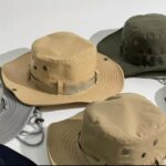 Chapeau De Seau Femme Et Homme - Protection Solaire Extérieure - Respirant - Pliable - Rayé Décontracté - Doux - Vert – Image 9