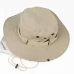 Chapeau De Seau Femme Et Homme - Protection Solaire Extérieure - Respirant - Pliable - Rayé Décontracté - Doux – Image 6
