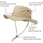 Chapeau De Seau Femme Et Homme - Protection Solaire Extérieure - Respirant - Pliable - Rayé Décontracté - Doux – Image 4