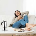 Cafetière italienne 4 Tasses En Acier Inoxydable - Compatible Tous Types De Feux – Image 10