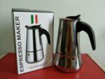 Cafetière italienne 4 Tasses En Acier Inoxydable - Compatible Tous Types De Feux – Image 14