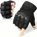 Gants Tactiques Demi-Doigt De Haute Qualité - Multifonctions - Taille Réglable