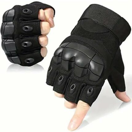Gants Tactiques Demi-Doigt De Haute Qualité - Multifonctions - Taille Réglable