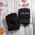 Gants Tactiques Demi-Doigt De Haute Qualité - Multifonctions - Taille Réglable – Image 5