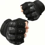 Gants Tactiques Demi-Doigt De Haute Qualité - Multifonctions - Taille Réglable – Image 3
