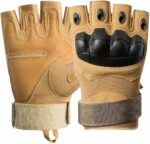 Gants Tactiques Demi-Doigt De Haute Qualité - Multifonctions - Taille Réglable – Image 18