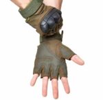 Gants Tactiques Demi-Doigt De Haute Qualité - Multifonctions - Taille Réglable – Image 13