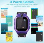 Montre Connectée Pour enfants - Bracelet Étanche avec Caméra - Appels et SOS - Réveil et Tracker – Image 10