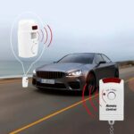 Système D'alarme PIR Avec Capteur Infrarouge - 2 Télécommandes - Détecteur De Mouvement - Sirène – Image 3