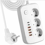 Multiprises Ldnio SC2311 - 2 Port USB-C, 4 Ports USB-A - 3 Prises De courant - 1 Port QC3.0 20 W