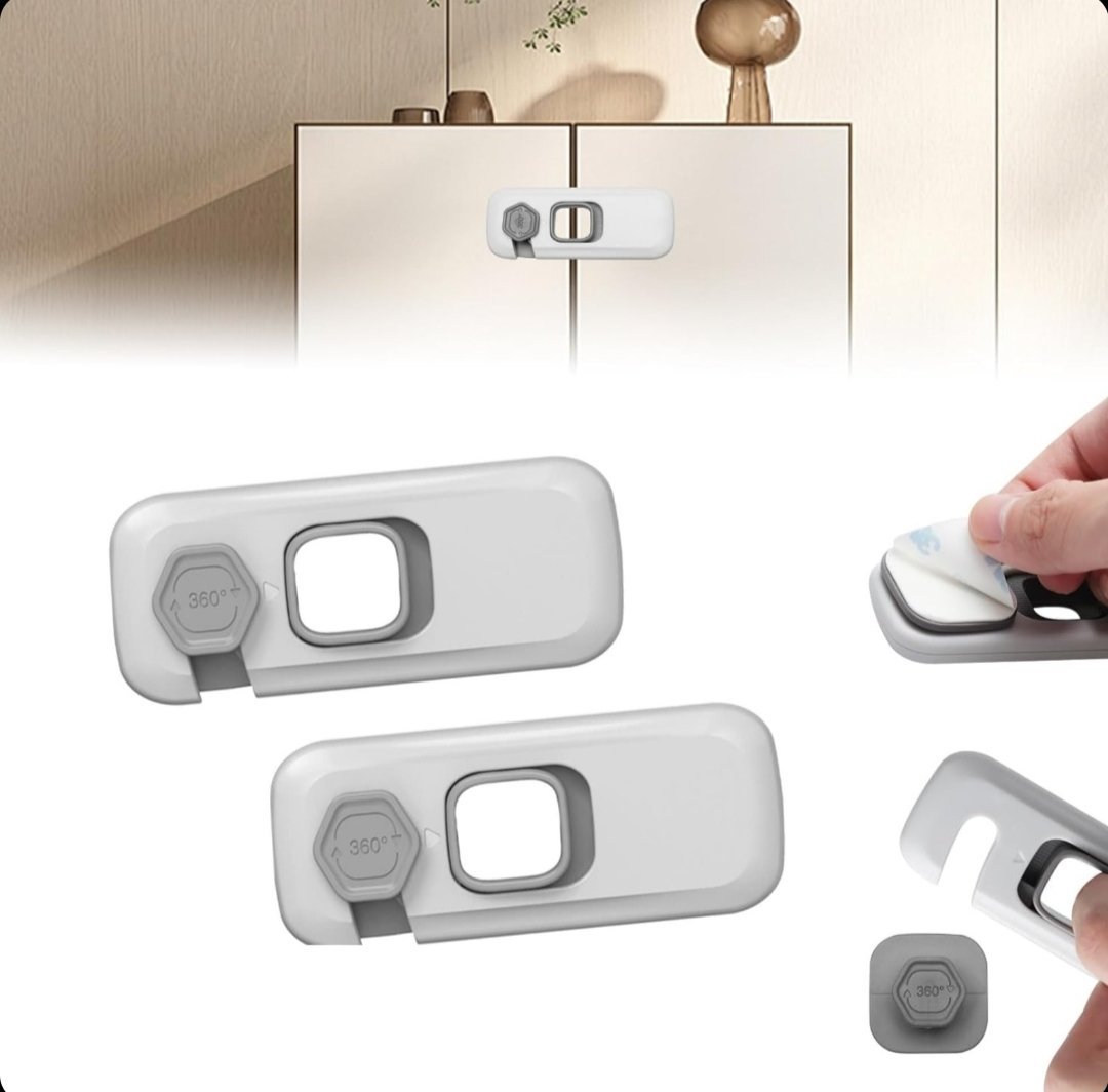 1000178768.jpg Verrou De Sécurité Pour Réfrigérateur - Armoires Et Placards – Image 1