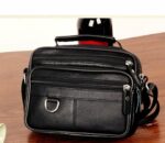 Sac à Bandoulière Pour Homme - Cuir - Qualité Supérieure - Portable - Léger Et Résistant