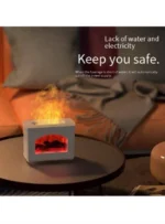 Diffuseur D'huiles Essentielles - Brume Fraîche - 270 ml - Humidificateur D'air Silencieux - Blanc – Image 6