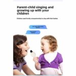 Microphone à Lain Sans Fil - Pour karaoké - Haut-parleur Bluetooth - Pour chanter – Image 3