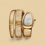 Montre De Luxe BVLGARI Pour Femme - Acier Inoxydable De Qualité Supérieure - Résistante à L’eau - Gold – Image 2