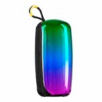 Baffle Sans Fil Étanche Avec Éclairage LED RGB - Bluetooth -  Basses Actives TWS - Son Haute Fidélité - Idéale Pour Écouter De La Musique En Extérieur - Radio FM – Image 3