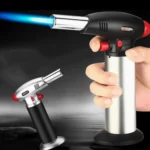 Chalumeau au Butane Amélioré - Rechargeable - Compatible Avec Tous Les Réservoirs De Butane - Verrouillage De Sécurité et Flamme Réglable – Image 7