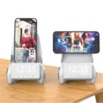 Haut-parleur Multifonctionnelle - Chargeur Sans Fil - Réveil - Bluetooth - Capteur - Support de Téléphone – Image 3