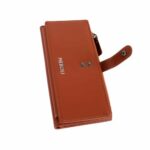 Portefeuille De Luxe Pour Femme Avec Porte-Monnaie - 100 % Cuir Véritable - Multifonctionnel - Grande Capacité - Marron – Image 5