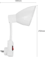 Lampe LED Portable à Prise Directe - Veilleuse Pour la Protection Des Yeux – Image 4