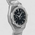 Montre Hublot Pour Homme – Bracelet En Acier Inoxydable – Résistance à l'eau - Qualité Premium - Noir – Image 3