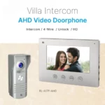 Système D'interphone Vidéo Et Wi-Fi Intelligent - Équipé D'un Écran De 7 Pouces Et D'une Caméra Vidéo De 2 Mégapixels – Image 9