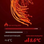 Packs De Deux Genouillère Thérapeutiques Anti-varices À La Tourmaline - Points De Pression - Auto-Chauffantes - Pour Hommes Et Femmes – Image 5