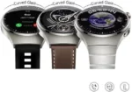 Montre Connectée AMOLED RW-32 4 Pro - Circulaire - Haute Définition - Courbée Avec Triple Bracelet et Chargeur Sans Fil - Noir – Image 6