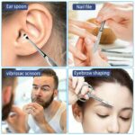 Ensemble Professionnel De Manucure et Pédicure 10 Pièces Multifonctions Avec Boîte de Cadeau – Image 12