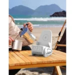 Haut-parleur Multifonctionnelle - Chargeur Sans Fil - Réveil - Bluetooth - Capteur - Support de Téléphone – Image 8