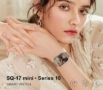 Montre Connectée Hainuteco SQ17 Pour Femme - Écran AMOLED - 3 Paires De Bracelets - Chargeur Sans Fil - Résistante à L'eau – Image 2