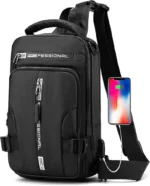 Sac à dos Antivol - Étanche - avec port de chargement USB - Multi-Poches - Homme et Femme – Image 3
