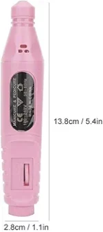Ponceuse Électrique 6 en 1 - Stylo Pour Manucure Pédicure - Rose – Image 6