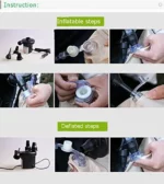 Matelas Gonflable Pliable Pour Voiture Avec 2 Oreillers et Pompe – Image 7