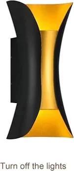 Applique Murale Extérieure - Double LED - Aluminium - 10 W - Résistante ÀL'eau - Blanc Chaud - 3000 K – Image 10