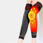 Packs De Deux Genouillère Thérapeutiques Anti-varices À La Tourmaline - Points De Pression - Auto-Chauffantes - Pour Hommes Et Femmes – Image 9