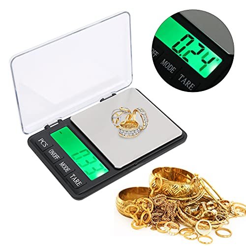 51kCwexecVS._SY1000_.jpg Balance De Poche Numérique Pour Bijoux Et Cuisine – Écran LCD - Style Antique – De 0.01 / 600 g – Image 1