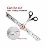 Bande Lumineuse LED 5050 - 12 V - 5 Mètres - WI-FI  RGB RGBW - Télécommande - Microcontrôleur - Alimentation Via Application – Image 7