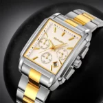 Montre Numérique De Luxe Skmei Pour Homme - Affichage Analogique-Numérique À Quartz - Acier Inoxydable - Résistante À L'eau – Image 5