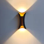 Applique Murale Extérieure - Double LED - Aluminium - 10 W - Résistante ÀL'eau - Blanc Chaud - 3000 K – Image 5