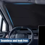 Pare-Soleil Pour Pare-Brise De Voiture – Pliable à 360 Degrés – Compatible Avec La Plupart Des Voitures - Avec Étui – Image 7
