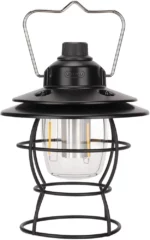 Lanterne De Camping LED - Vintage Rechargeable - Intensité Lumineuse Réglable - À Suspendre – Image 14