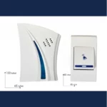 Sonnette Sans Fil Avec Télécommande - Longue Portée - Sonneries Multiples – Image 10